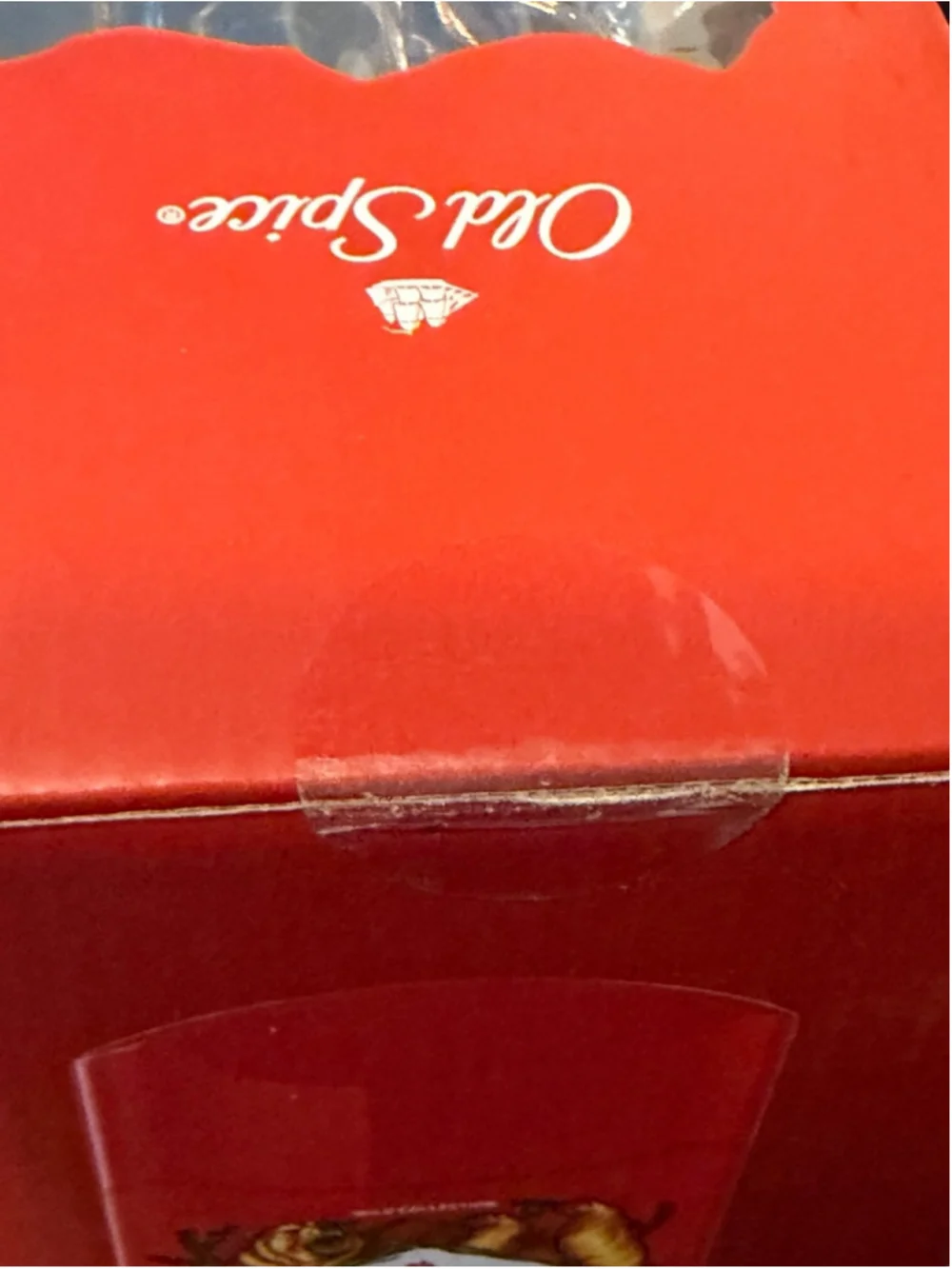 New OLD SPICE Bearglove Bear Figurine Deodorant Holder